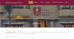 Desktop Screenshot of hotelpalmerasdeelim.com.ar